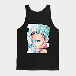 Surfing On The Mind Time Tank Top